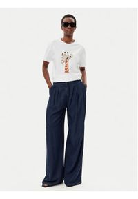 Liu Jo T-Shirt WA5230 JS904 Biały Regular Fit. Kolor: biały. Materiał: bawełna