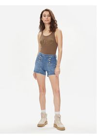 Liu Jo Szorty jeansowe UA4112 D4611 Niebieski Slim Fit. Kolor: niebieski. Materiał: bawełna #2