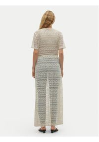 Vero Moda Kardigan Maya 10304466 Beżowy Regular Fit. Kolor: beżowy. Materiał: syntetyk #4