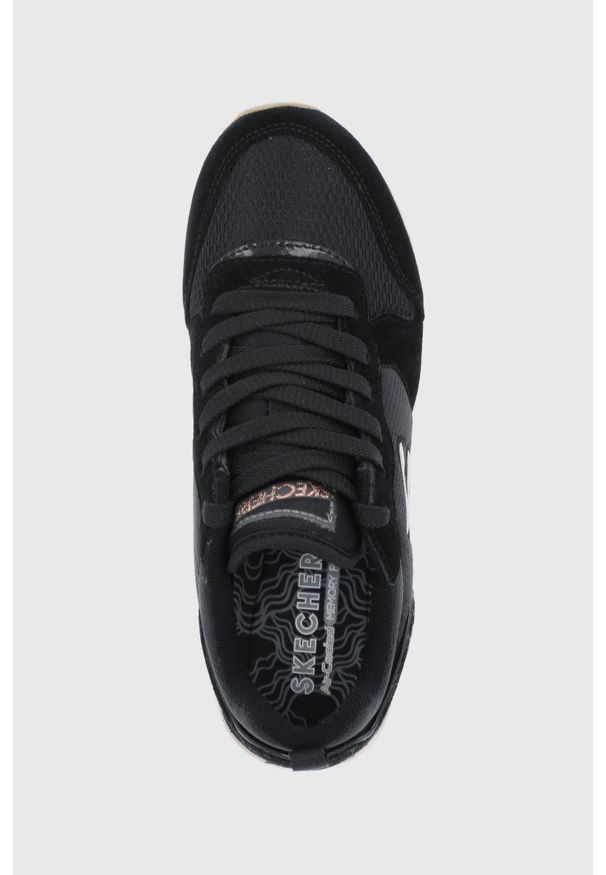 skechers - Skechers - Buty. Nosek buta: okrągły. Zapięcie: sznurówki. Kolor: czarny