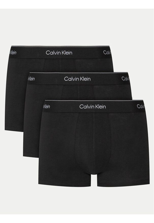 Calvin Klein Underwear Komplet 3 par bokserek 000NB3963A Czarny. Kolor: czarny. Materiał: bawełna