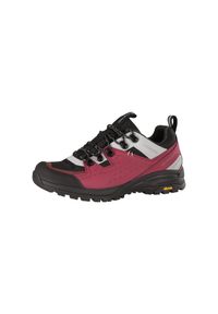 ALPINE PRO - Buty trekkingowe Alpine Pro Omere Vibram. Wysokość cholewki: przed kostkę. Kolor: różowy. Szerokość cholewki: normalna