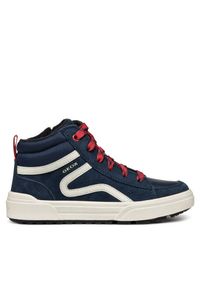 Sneakersy Geox. Kolor: niebieski