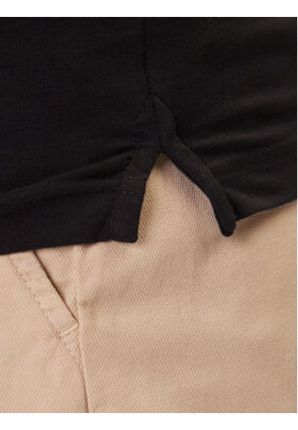 Guess Polo M5BP36 J1314 Czarny Slim Fit. Typ kołnierza: polo. Kolor: czarny. Materiał: bawełna