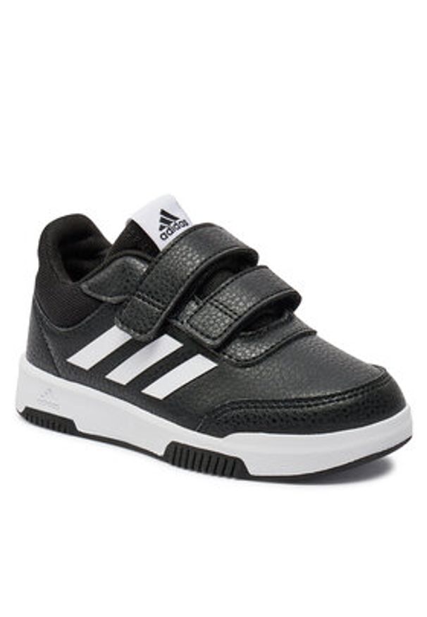 Adidas - adidas Sneakersy Tensaur Sport 2.0 Cf K GW6440 Czarny. Kolor: czarny. Materiał: skóra