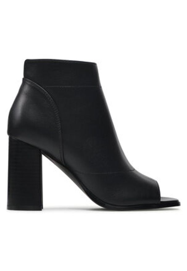 Jenny Fairy Botki WYL2875-1 Czarny. Kolor: czarny. Materiał: skóra