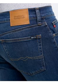 Big-Star - Spodnie jeans męskie klasyczne Ronald 315. Stan: obniżony. Kolor: niebieski. Styl: klasyczny #4