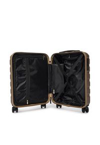 Gino Rossi - GINO ROSSI Walizka kabinowa CEO-GIN-S-002-05-GOLD Złoty. Kolor: złoty #5