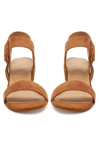 Sergio Bardi Sandały WFA3762-1Z-SB Brązowy. Kolor: brązowy. Materiał: zamsz, skóra #6
