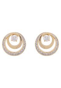 Swarovski Kolczyki Hyperbola 5740407 Złoty. Materiał: metalowe. Kolor: złoty #1