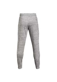 Spodnie męskie Under Armour Ua Rival Terry Jogger. Kolor: szary. Materiał: dresówka. Sport: fitness