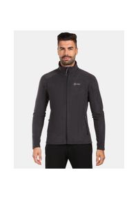 Męska polarowa warstwa środkowa Kilpi GLAMER-M. Kolor: czarny. Materiał: polar. Sezon: zima. Sport: narciarstwo #1