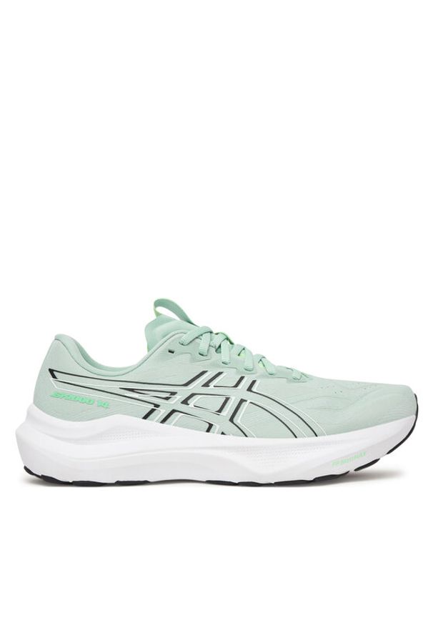 Asics Buty do biegania Gt-2000 14 1011C056 Zielony. Kolor: zielony. Materiał: mesh