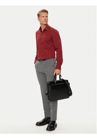 Calvin Klein Torba na laptopa Vertical Lines K50K512257 Czarny. Kolor: czarny. Materiał: skóra #5