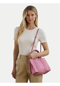 Lauren Ralph Lauren - LAUREN RALPH LAUREN Torebka Stevie 431962612004 Różowy. Kolor: różowy #6