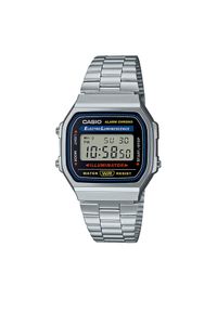 Zegarek Casio. Kolor: srebrny. Styl: vintage
