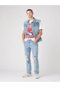 Wrangler - WRANGLER GREENSBORO MĘSKIE SPODNIE JEANSOWE INDIGO LEGENDS W15Q5966P 112145821 #5