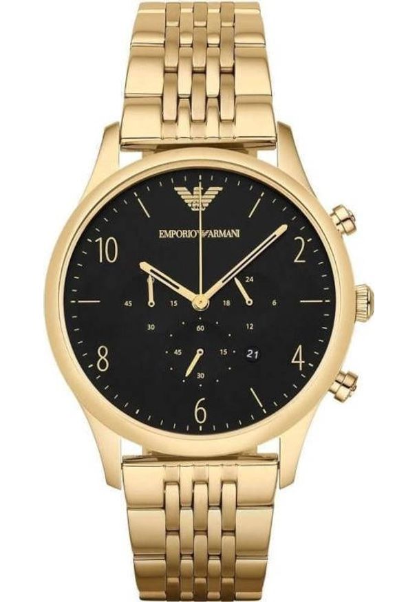 Emporio Armani - Zegarek Emporio ZEGAREK MĘSKI EMPORIO ARMANI CLASSIC (zx106a) - CHRONOGRAF