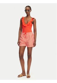 YSABEL MORA - Ysabel Mora Szorty kąpielowe 90397 Czerwony jasny Regular Fit. Kolor: czerwony. Materiał: syntetyk #3