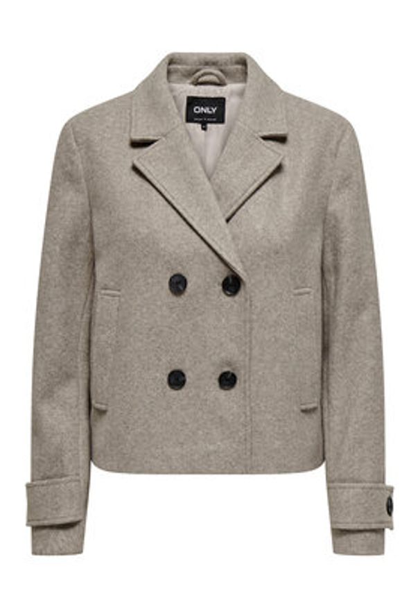 only - ONLY Kurtka przejściowa Freja 15320983 Brązowy Regular Fit. Kolor: brązowy. Materiał: syntetyk