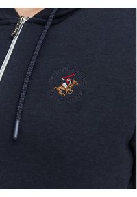 Beverly Hills Polo Club Bluza P-SS26W-F546540 Granatowy Regular Fit. Typ kołnierza: polo. Kolor: niebieski. Materiał: syntetyk #2