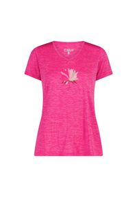 Koszulka damska turystyczna CMP 39T6136. Kolor: czerwony #1