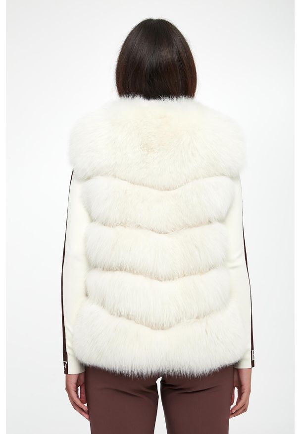 Suprema - Kamizelka damska futrzana z lisa SUPREMA. Materiał: futro