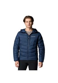 columbia - Kurtka ocieplana męska Columbia Labyrinth Loop Hooded z kapturem. Typ kołnierza: kaptur. Kolor: niebieski, zielony. Sport: turystyka piesza #1