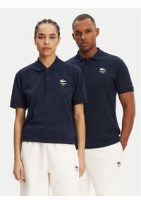 Lacoste Polo PH2723 Granatowy Regular Fit. Typ kołnierza: polo. Kolor: niebieski. Materiał: bawełna