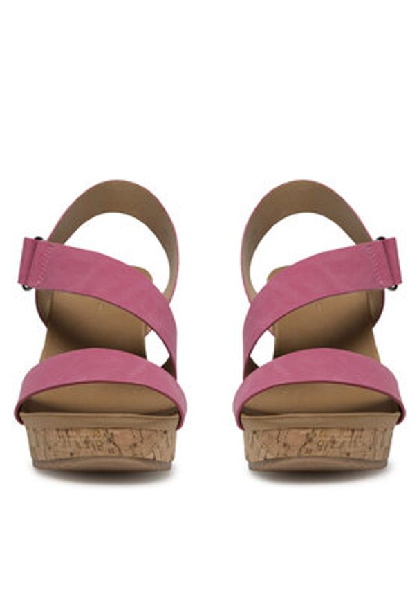 Clara Barson Sandały WYL0710-XX Różowy. Kolor: różowy. Materiał: skóra