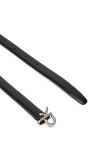 Calvin Klein Pasek Damski Ck Buckle Skinny Belt 1.5 K60K612932 Czarny. Kolor: czarny. Materiał: skóra #3
