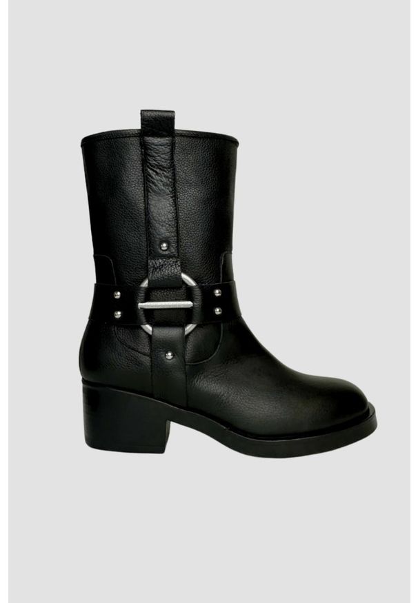 Karl Lagerfeld - KARL LAGERFELD Czarne botki Brooklyn, Rozmiar 37. Kolor: czarny