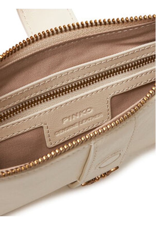 Pinko - PINKO Torebka Arthemis Shoulder Mini . AI 24-25 PLTT 103512 A29V Écru