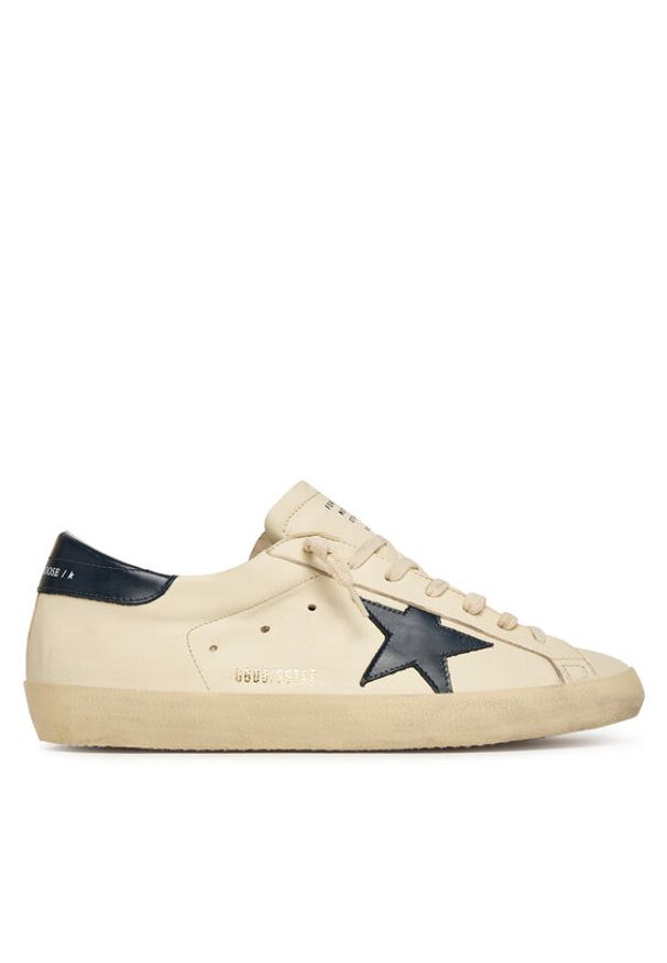 GOLDEN GOOSE Sneakersy Super-Star Classic With List GMF00101.F004164.15430 Beżowy. Kolor: beżowy. Materiał: skóra