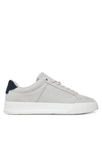 TOMMY HILFIGER - Sneakersy Tommy Hilfiger. Kolor: szary