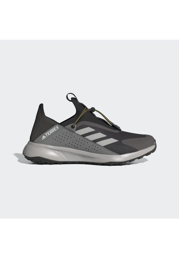 Adidas - Terrex Voyager 21 Slip-On HEAT.RDY Travel Shoes. Zapięcie: bez zapięcia. Kolor: wielokolorowy, żółty, brązowy, szary. Materiał: materiał. Model: Adidas Terrex