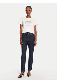 Pinko - PINKO T-Shirt Quentin 100535 A2RN Biały Regular Fit. Kolor: biały. Materiał: bawełna #5