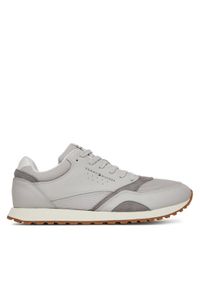 TOMMY HILFIGER - Tommy Hilfiger Sneakersy New Runner Eva Mix FM0FM05522 Beżowy. Kolor: beżowy. Materiał: skóra
