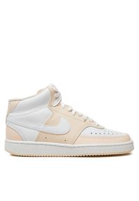 Nike Sneakersy Court Vision Mid CD5436 800 Biały. Kolor: biały. Materiał: skóra. Model: Nike Court #1