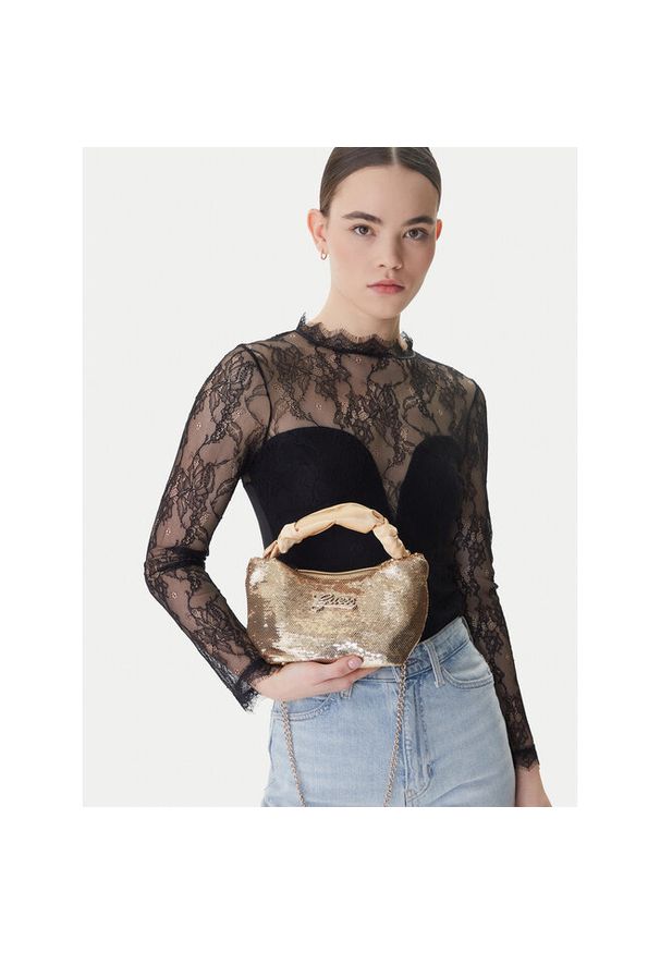 Torebka Guess. Kolor: złoty