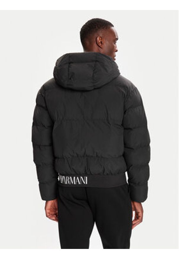 EA7 Emporio Armani Kurtka zimowa 7M000710 AF15951 UC001 Czarny Regular Fit. Kolor: czarny. Materiał: syntetyk. Sezon: zima