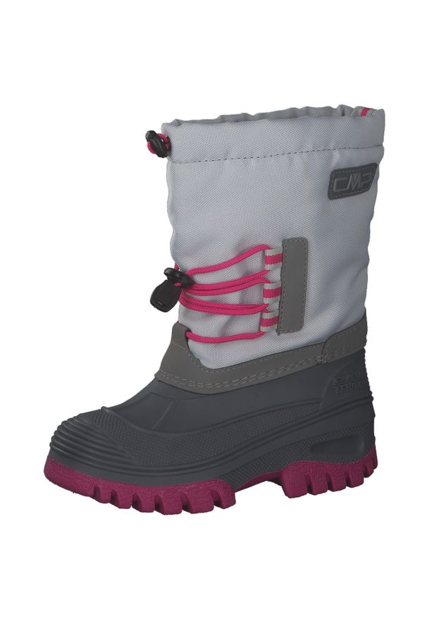 Buty trekkingowe dla dzieci CMP Ahto. Zapięcie: bez zapięcia. Kolor: beżowy, biały, wielokolorowy. Materiał: guma, syntetyk, materiał. Szerokość cholewki: normalna. Sport: turystyka piesza