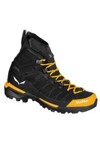 Buty trekkingowe męskie Salewa Ortles Light Mid Powertex. Kolor: wielokolorowy. Materiał: materiał, syntetyk, nylon. Szerokość cholewki: normalna