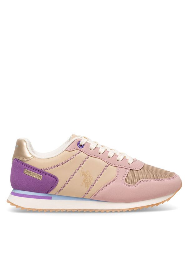 Sneakersy U.S. Polo Assn.. Kolor: różowy