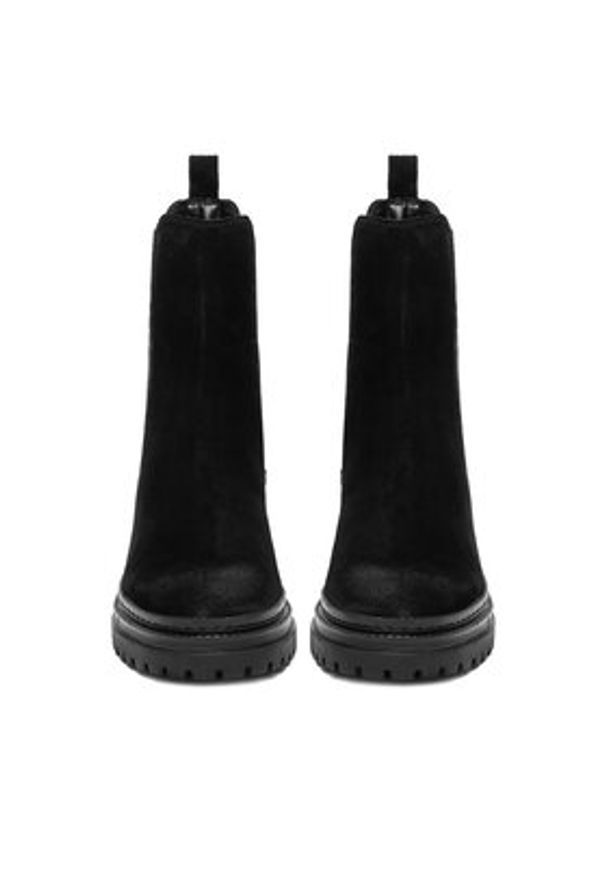 U.S. Polo Assn. Sztyblety CEO-VIZAG001W/ELE1 Czarny. Kolor: czarny. Materiał: zamsz, skóra