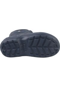Kalosze Crocs Handle It Rain Boot Kids Jr 12803-410 granatowe. Kolor: niebieski #3