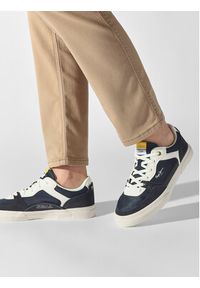 Pepe Jeans Sneakersy Kenton Master Mesh PMS30905 Granatowy. Kolor: niebieski. Materiał: materiał #2