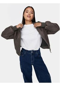 only - ONLY Kurtka z imitacji skóry Jane 15314240 Brązowy Loose Fit. Kolor: brązowy. Materiał: skóra #5