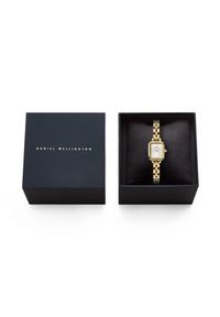 Daniel Wellington Zegarek Quadro Mini DW00100850 Złoty. Kolor: złoty