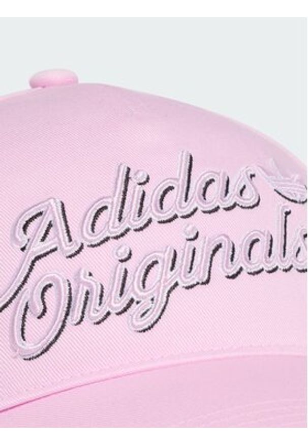 Adidas - adidas Czapka z daszkiem American Classic Baseball Cap KS9378 Różowy jasny. Kolor: różowy. Materiał: bawełna